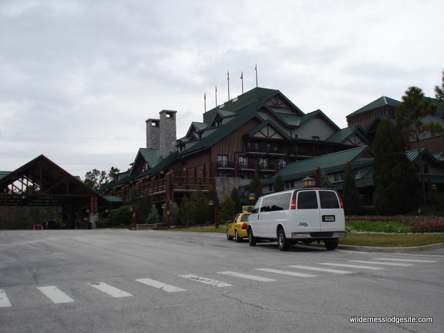 Lodge at arrival